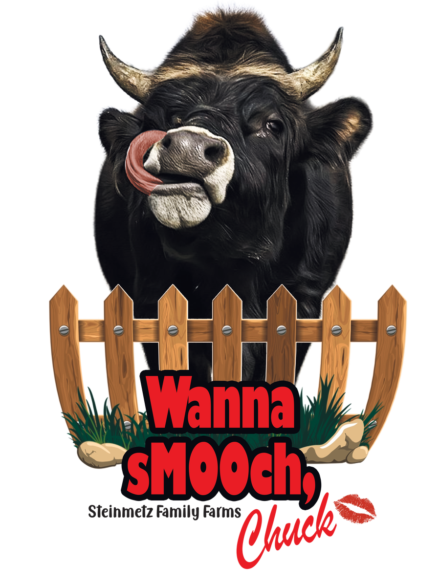 Wanna sMOOch Adult Short Sleeve Shirt