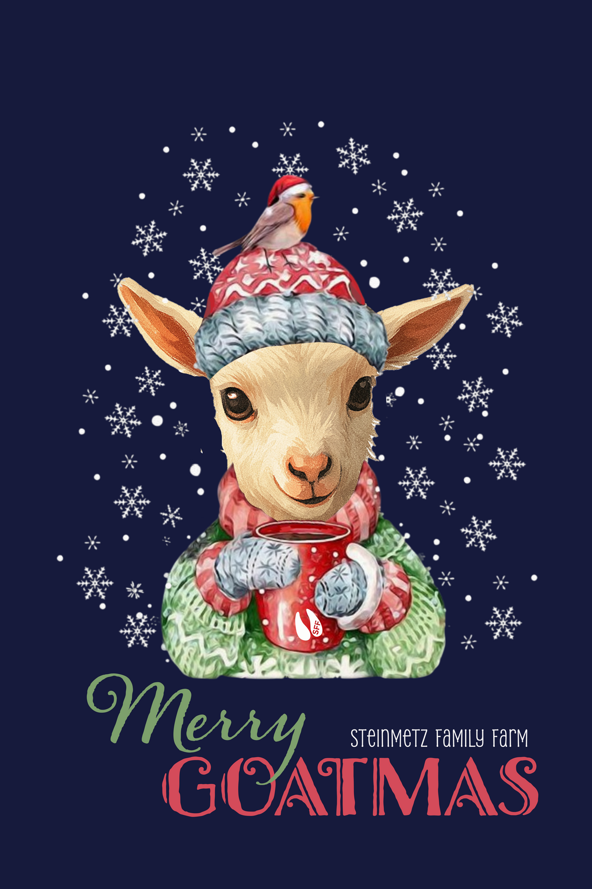 Kids Merry Goatmas Shirt