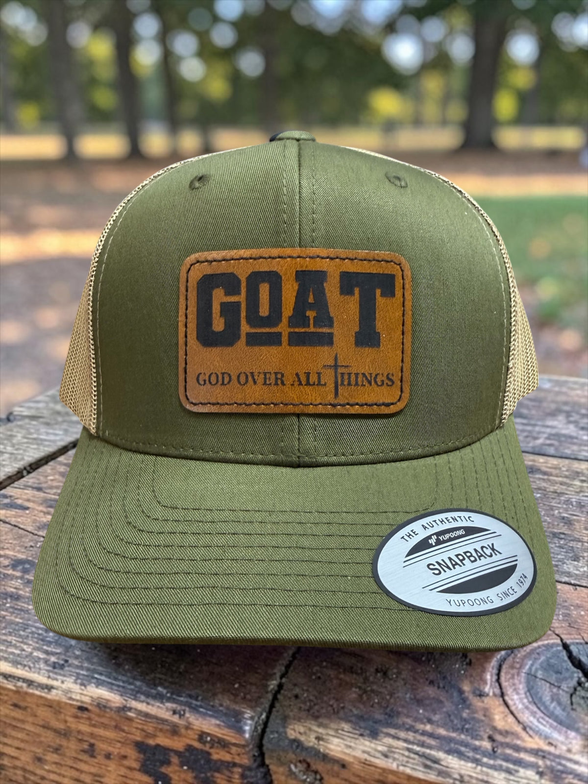 GOAT Snapback Trucker Hat