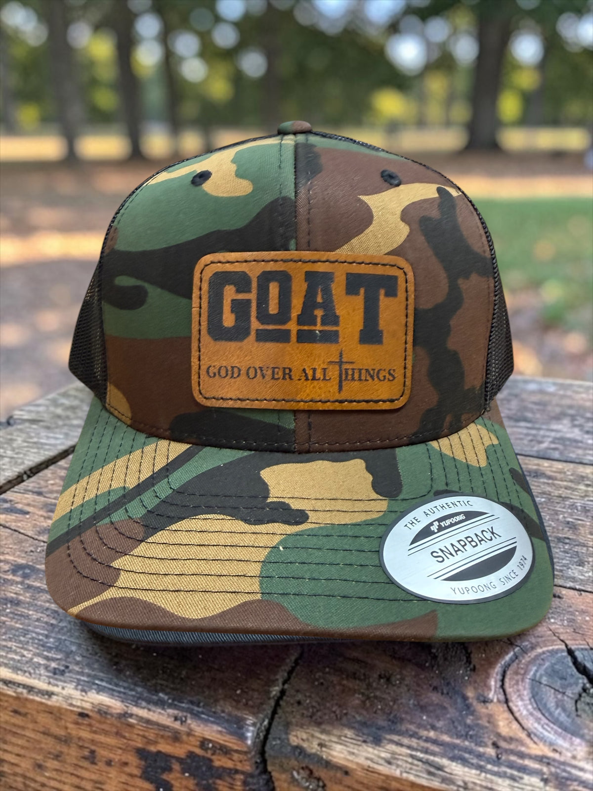 GOAT Snapback Trucker Hat