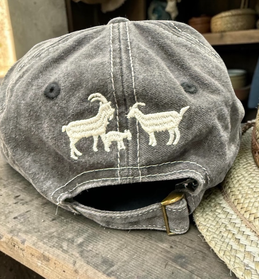 Sale Embroidered Goat Hats